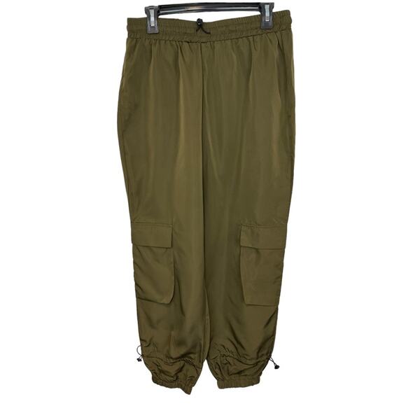 Nasty Gal Cargo Back There High-Waisted Drawstring Pants NWT - Picture 5 of 12